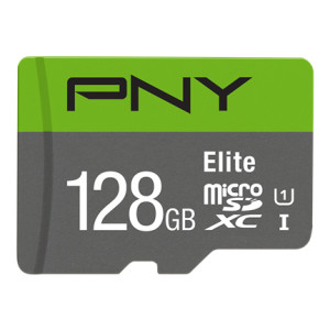 PNY, FC 128GB Elite CL10 UHS-1 Micro-SD XC+AD PNY, FC 128GB Elite CL10 UHS-1 Micro-SD XC+AD