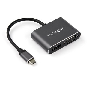 USB C Multiport Video Adapter to DP/VGA