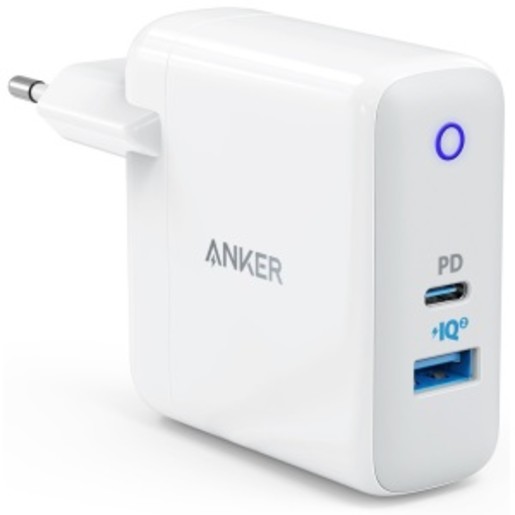 PowerPort 49.5W USB-C&A Charge EU Plug