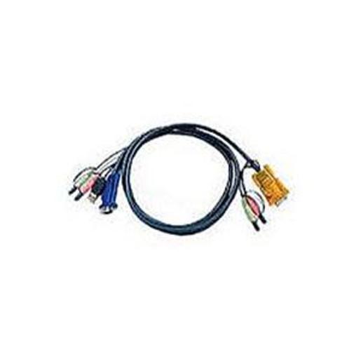 KVM Cbl USB + Aud PC-HD +Aud SWITCH 1.8m