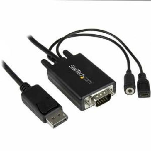 DisplayPort to VGA adapter cable