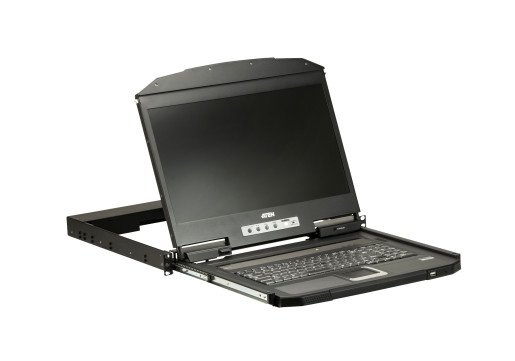 1U Ultra Short Depth 18.5 USB VGA LCD