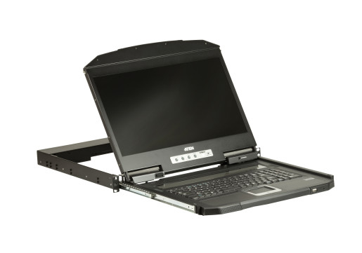 1U Ultra Short Depth 18.5 USB VGA LCD