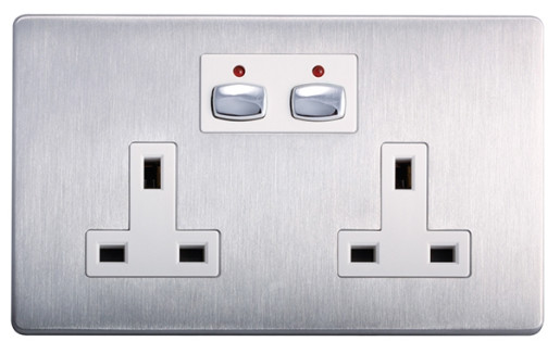 Mi Home Style - Double Socket - steel