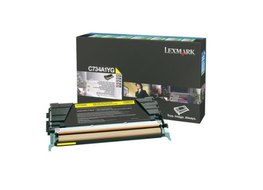 C734/6 RET CART 6K YEL Toner