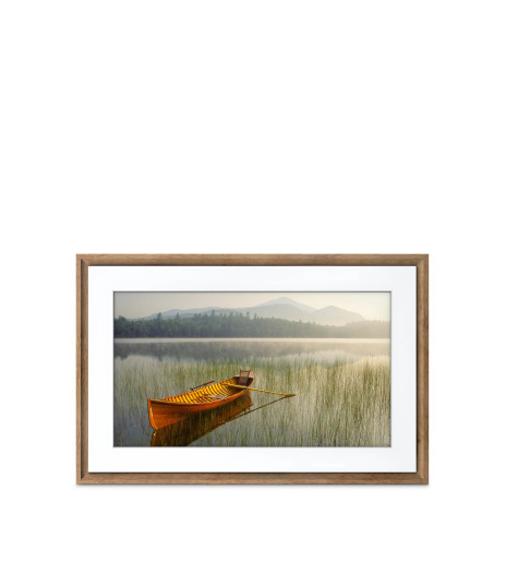 27inch (69cm) Canvas Dark Wood Frame