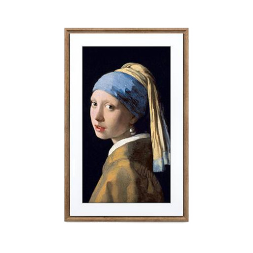 27inch (69cm) Canvas Dark Wood Frame