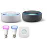 Echo Dot Black & White + Colour Ambiance Echo Dot Black & White + Colour Ambiance