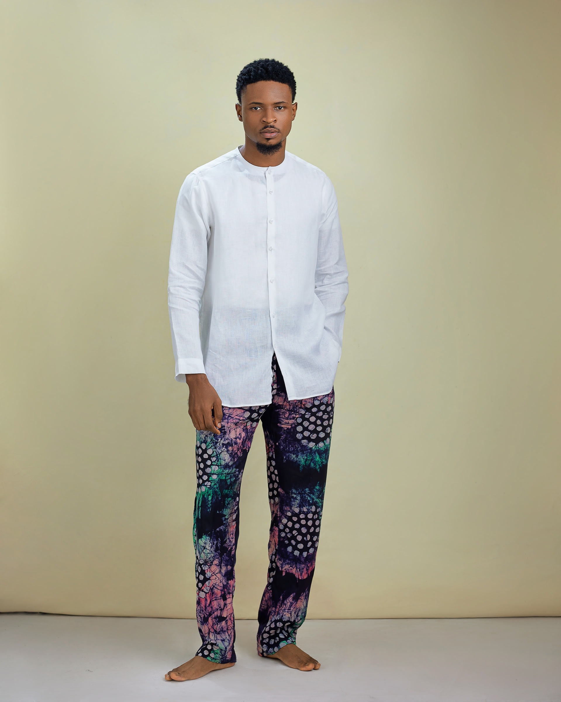 The Adire Linen Set
