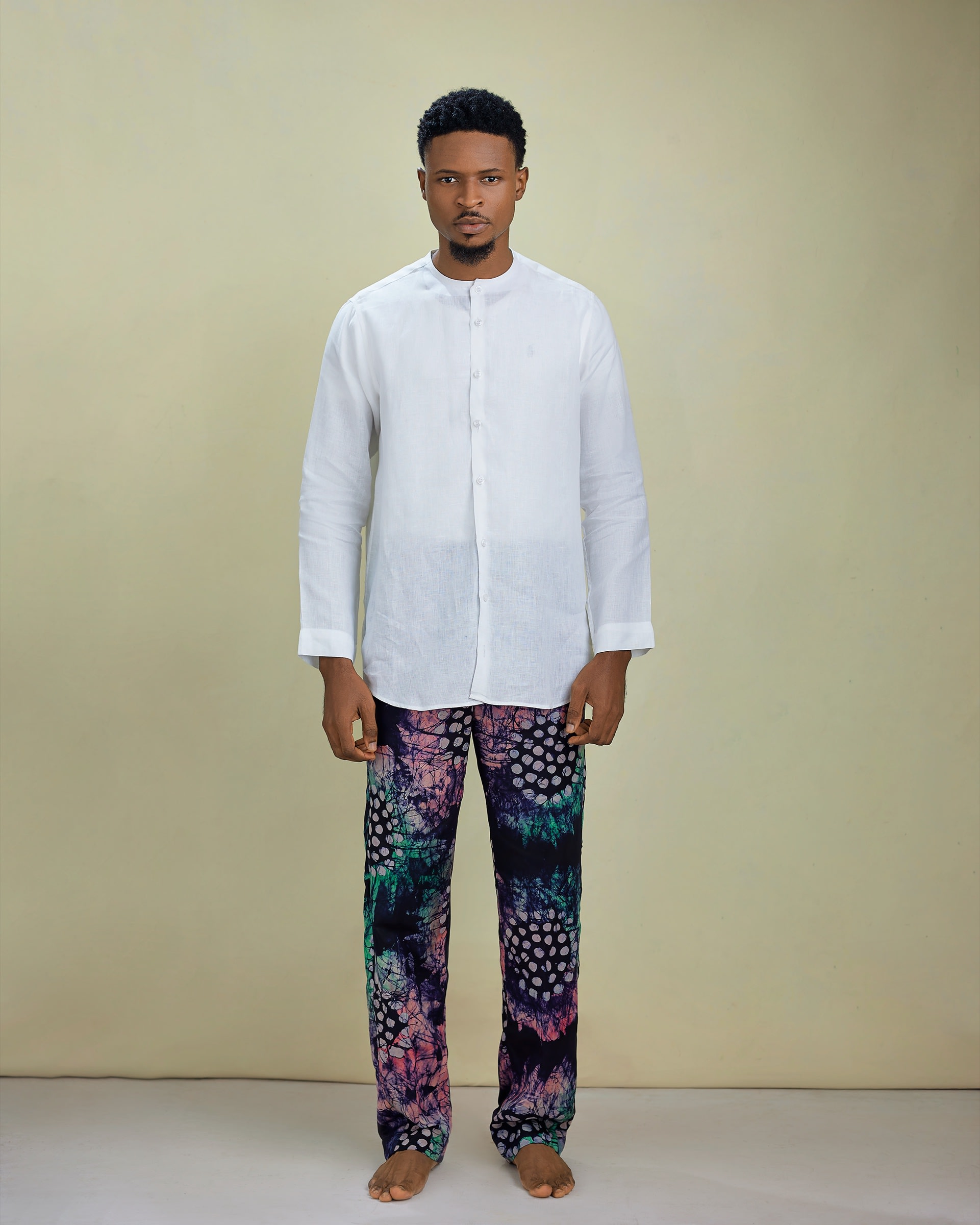The Adire Linen Set