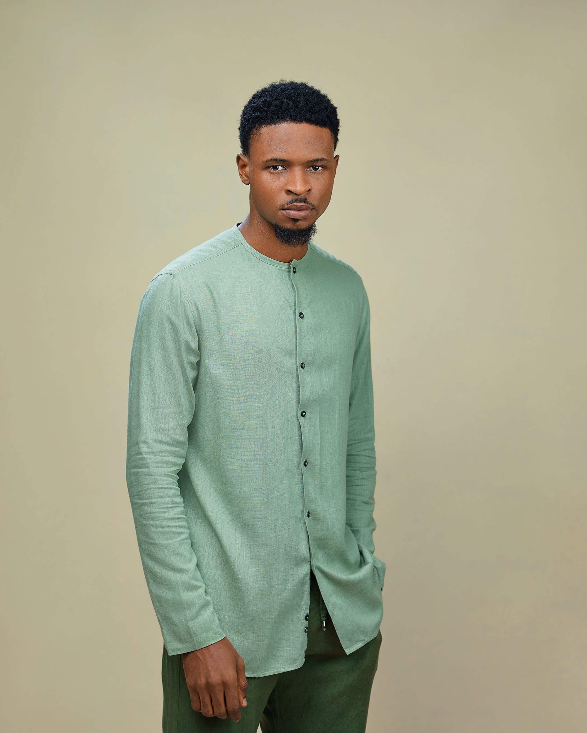 The Sage Linen Set
