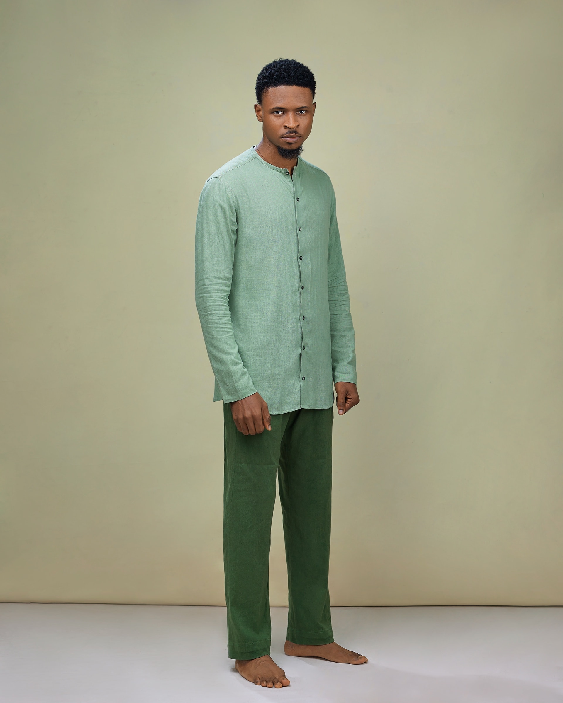The Sage Linen Set