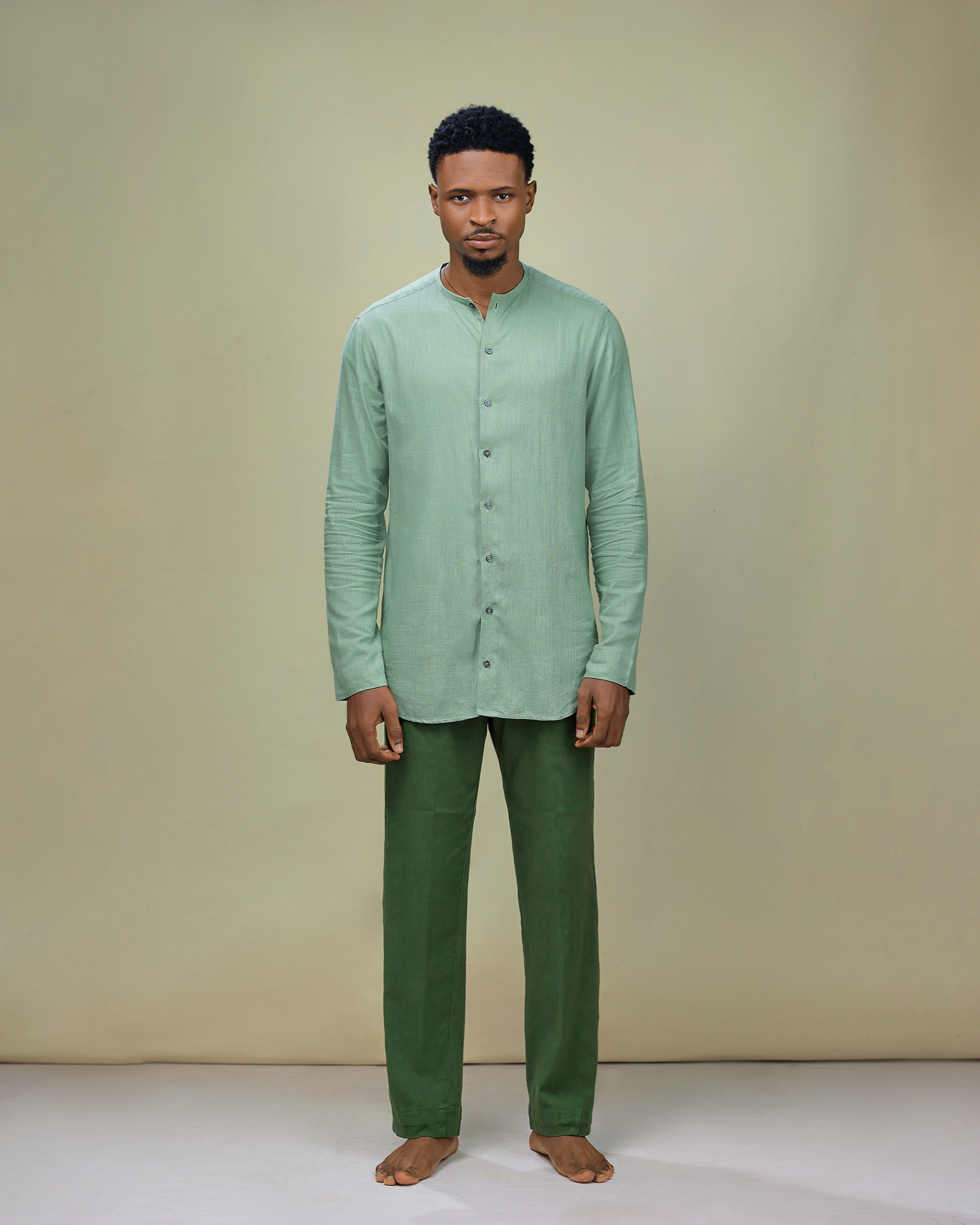 The Sage Linen Set