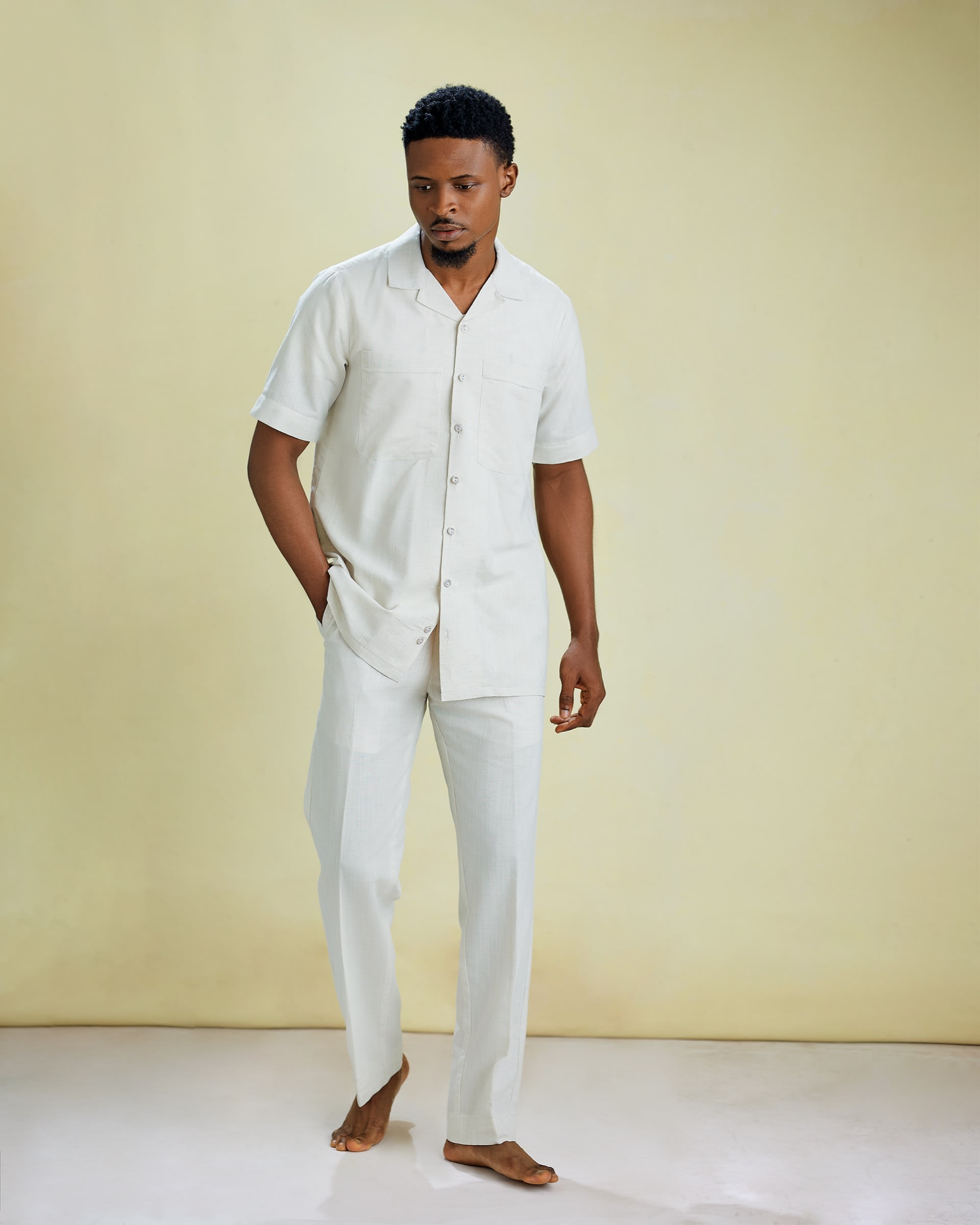 The Ivory Linen Set