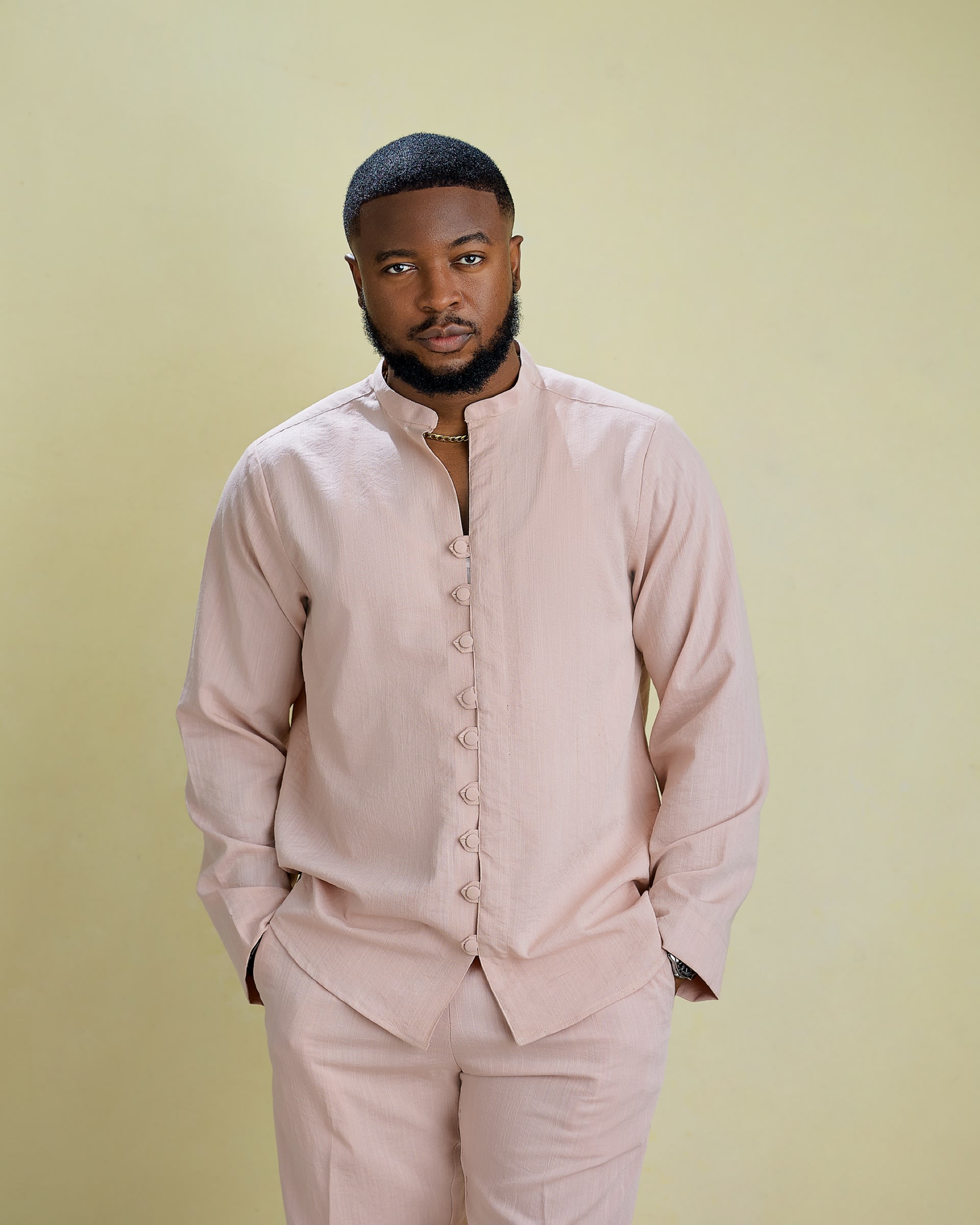 The Blush Linen Set