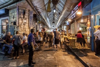 סיור לילי במחנה יהודה