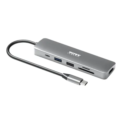 Port Connect 5-in-1 USB Type-C 4K Docking Station