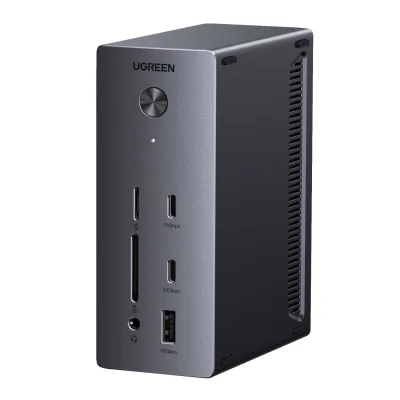 UGreen 14-in-1 USB Type-C TO USB/2x HDMI/DP/RJ45 Docking Station