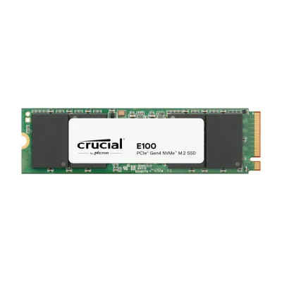 Crucial E100 480GB PCIe Gen4 2280 NVMe M.2 SSD