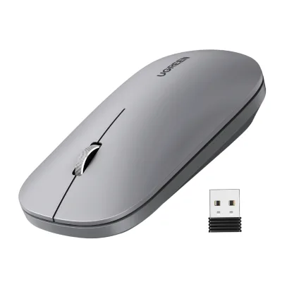 UGREEN Portable 2.4GHz Wireless Mouse - Grey