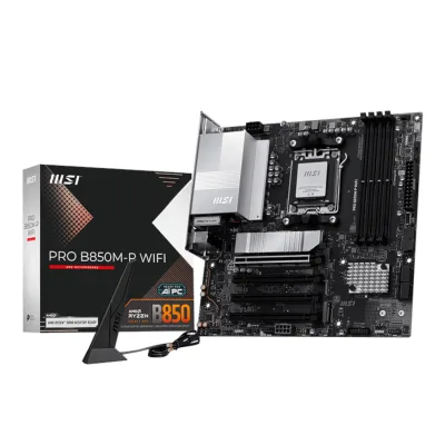 MSI PRO B850M-P WIFI AM5 mATX Motherboard