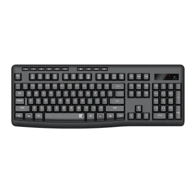 Redragon BK-7367 Full-size Ergonomic Wireless Membrane Office Keyboard - Black