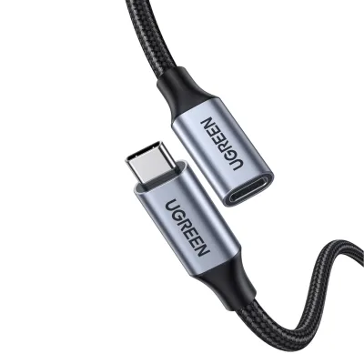 UGREEN Type-C 3.1 Gen2 Extension Cable โ 10Gbps, PD 100W (1m)