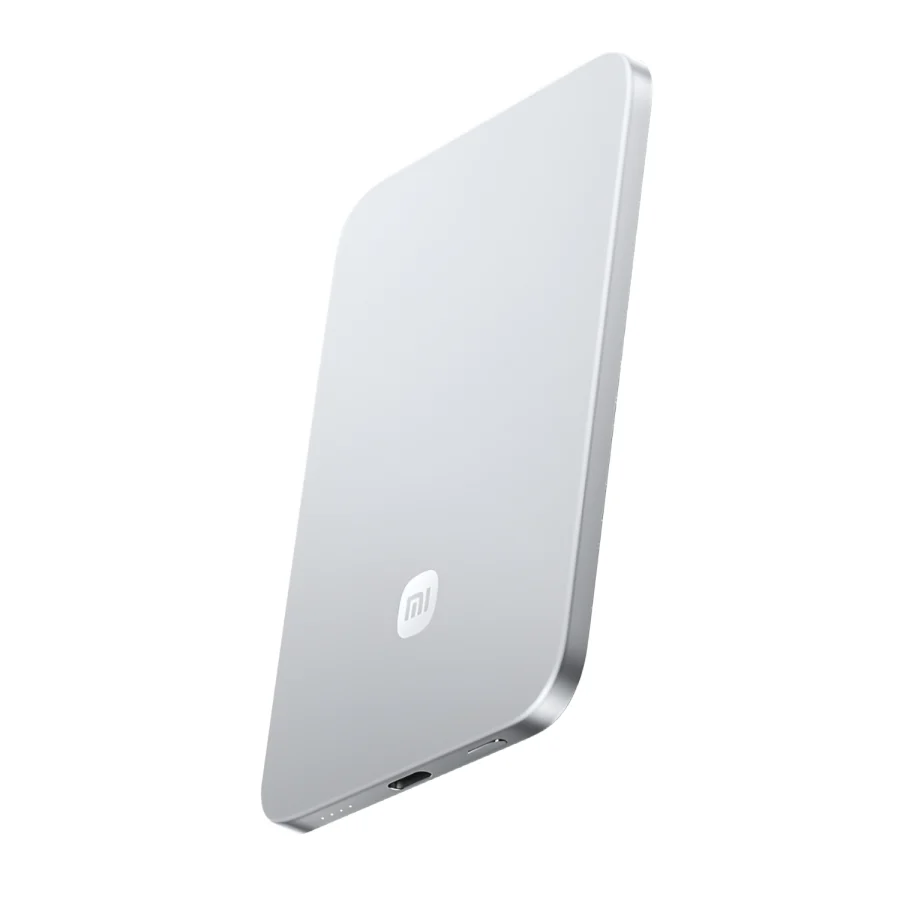 Xiaomi UltraThin Magnetic Power Bank 5000 15W - Aluminium Silver