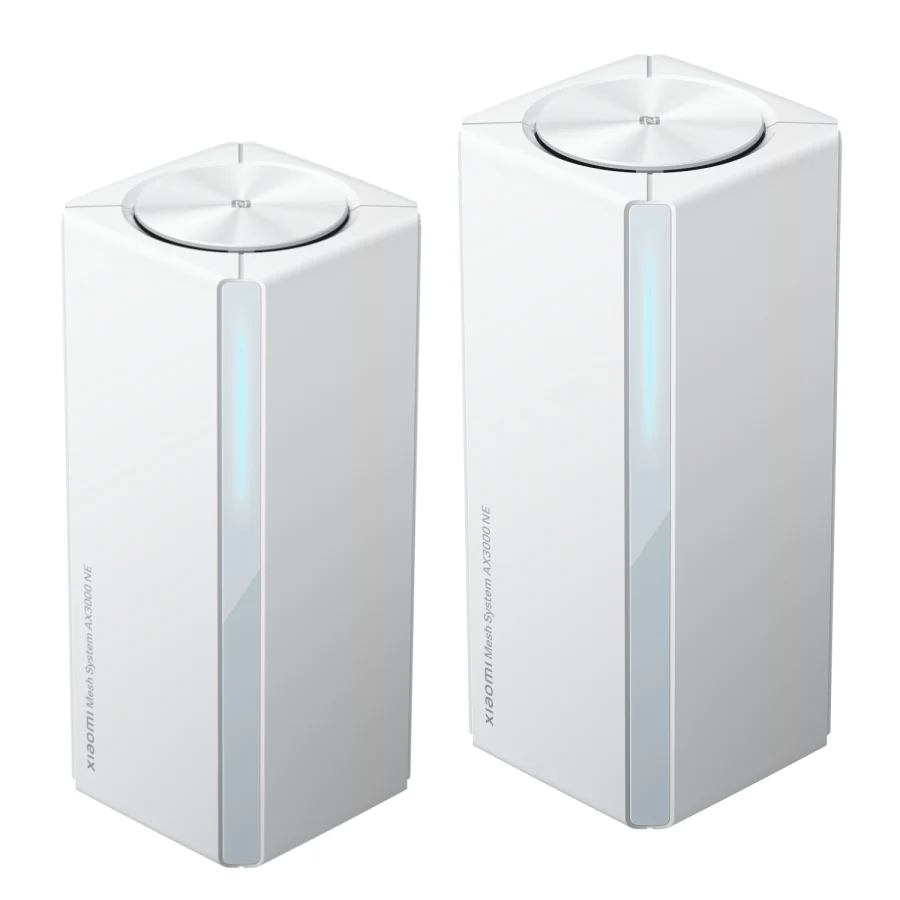 Xiaomi Mesh System AX3000 NE Whole-Home Wi-Fi 6 Router (2-Pack) – White