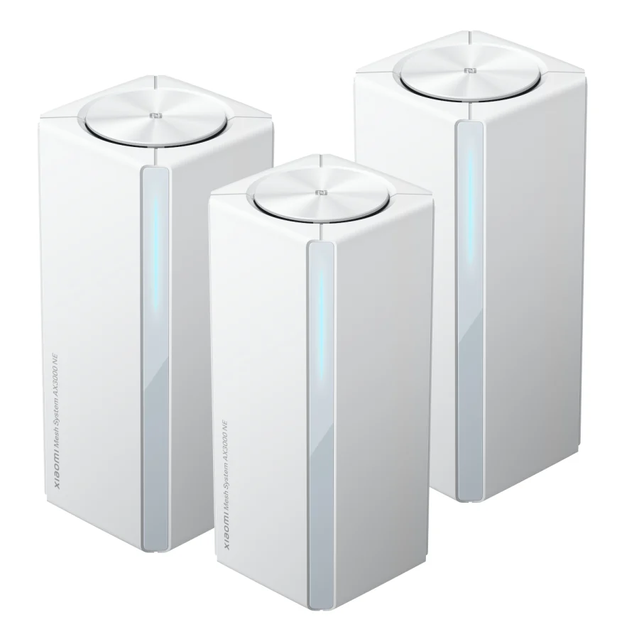 Xiaomi Mesh System AX3000 NE Whole-Home Wi-Fi 6 Router (3-Pack) – White