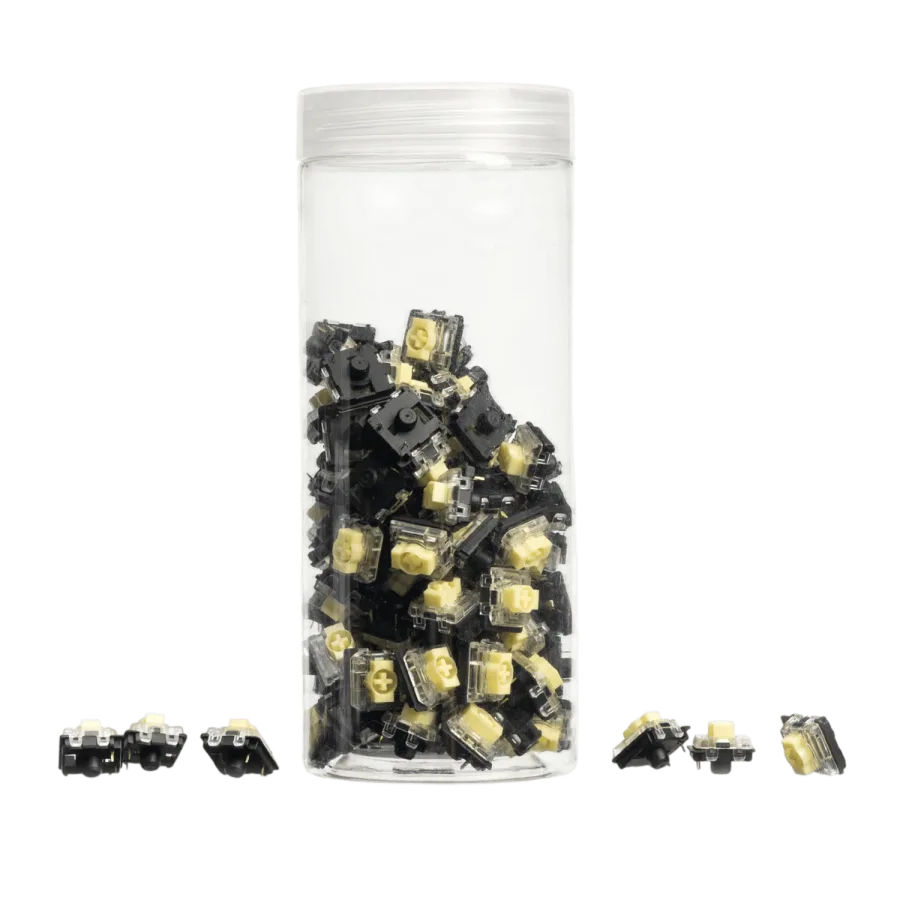 Keychron Banana Gateron KS-33 Low Profile 2.0 Mechanical Switch 110 pcs