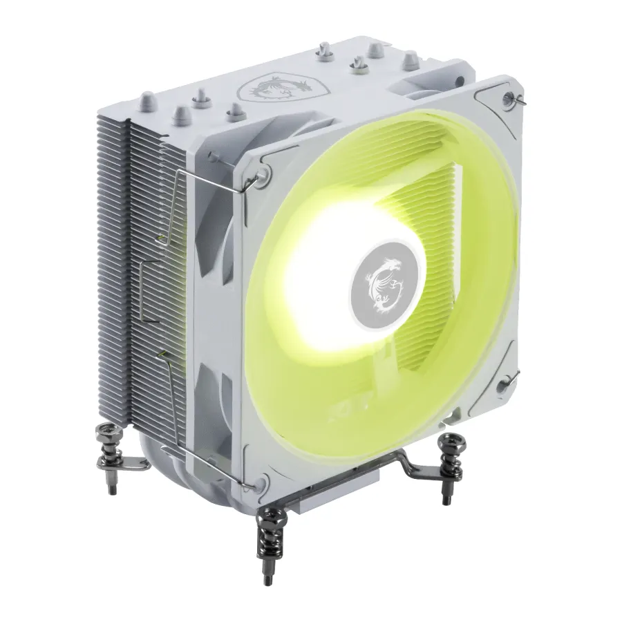 MSI MAG Corefrozr AA13 120mm CPU Air Cooler - White