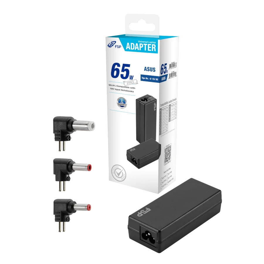 FSP PRO 65W Universal Laptop Adapter β Asus