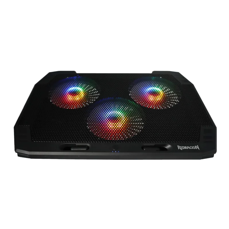 REDRAGON Dual USB 3 Fan RGB Gaming Notebook Stand