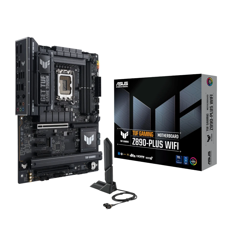 Asus TUF Gaming Z890-PLUS WIFI Intel LGA1851 ATX Gaming Motherboard