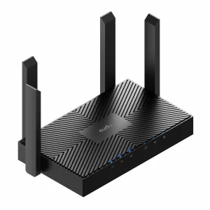 Cudy AX3000 5-Port Gigabit Dual-Band Wi-Fi 6 Mesh Router β Black