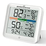 FreshDcart Measurement Room Temperature Device Meter Humidity Monitor HTC-1  Incubator with Rest Stand and Accurate