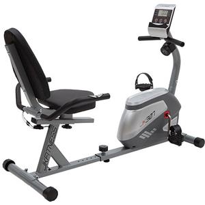 Cyclette Recumbent Orizzontale 8 Livelli 115Kg Max GetFit Ride R282 