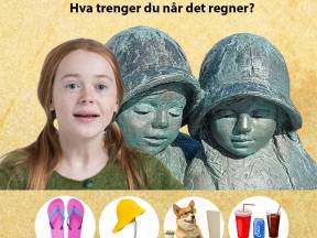 Sydvesten - finn rett bokstav rebus