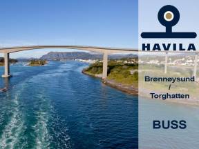 bronnysund torghatten buss havila fram