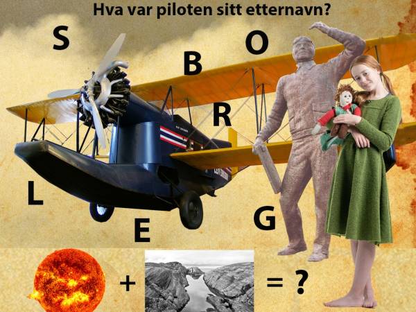 Piloten - løs rebusen under