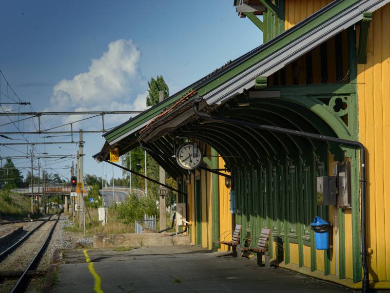 Vikersund togstasjon