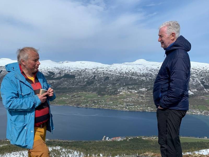 Nesset prestegard - Prestneset, Bjørnsonstien og Prestaksla