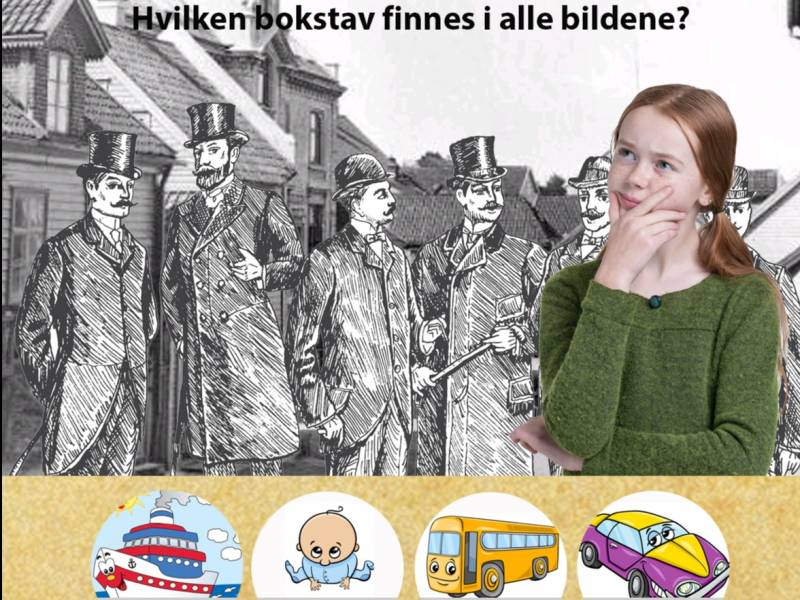 Parlamentet - finn rett bokstav rebus