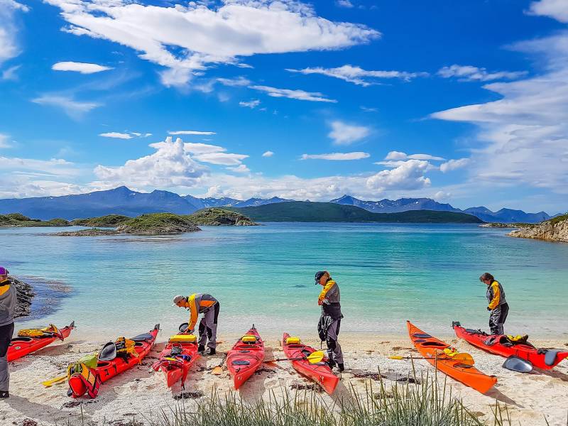 Sommarøy Adventure - kayak 1