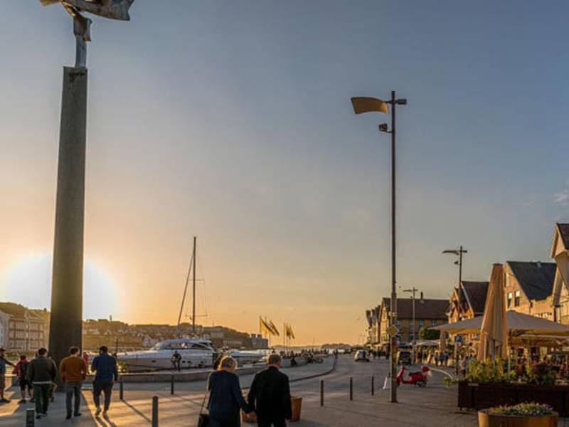 den blaa promenade stavanger