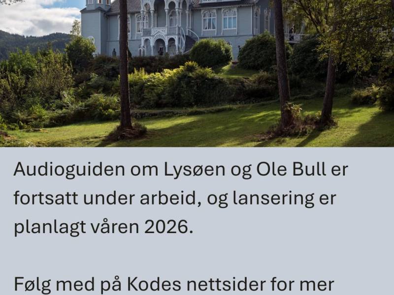 Audioguide Lysøen