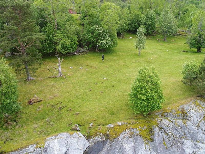 8a Futgarden og arkeologiske utgravninger