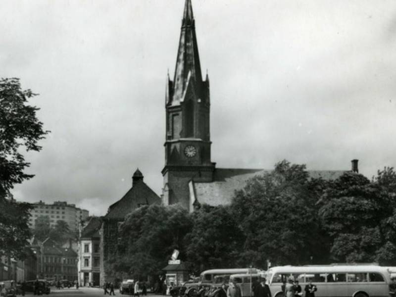 Den siste høykjøreren på Ankertorget