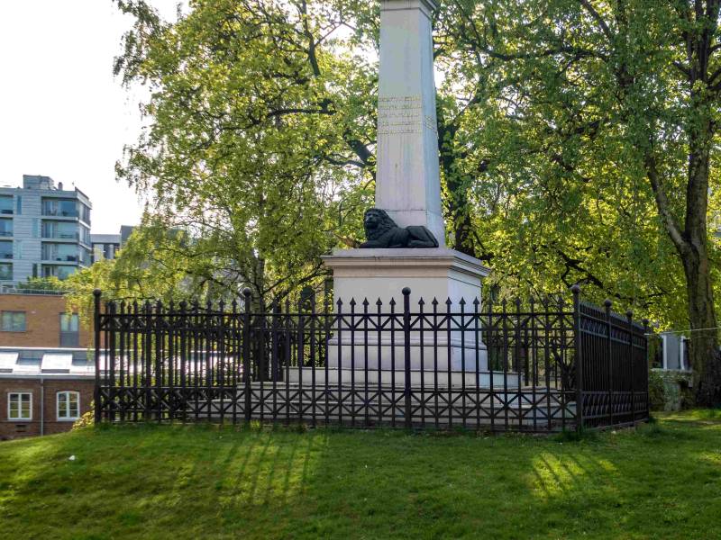 Kroghstøtten - byens første monument